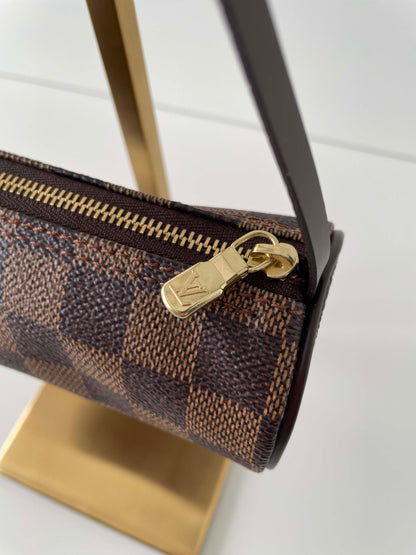 Mini Papillon - Damier Ebene Canvas